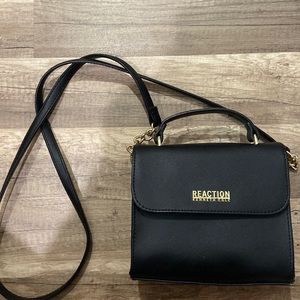 small black kenneth cole crossbody bag lightly used